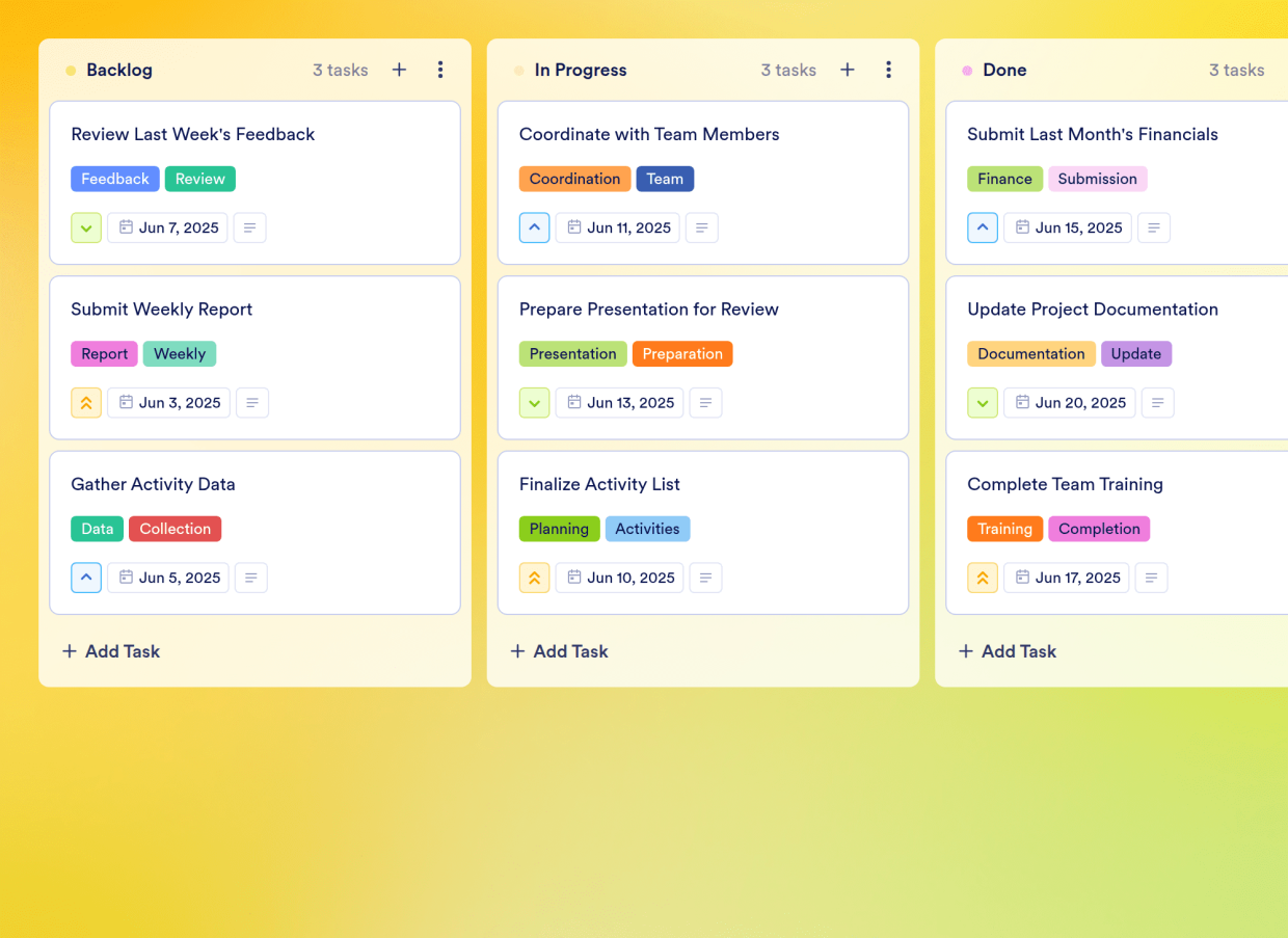 Weekly Schedule Template Jotform
