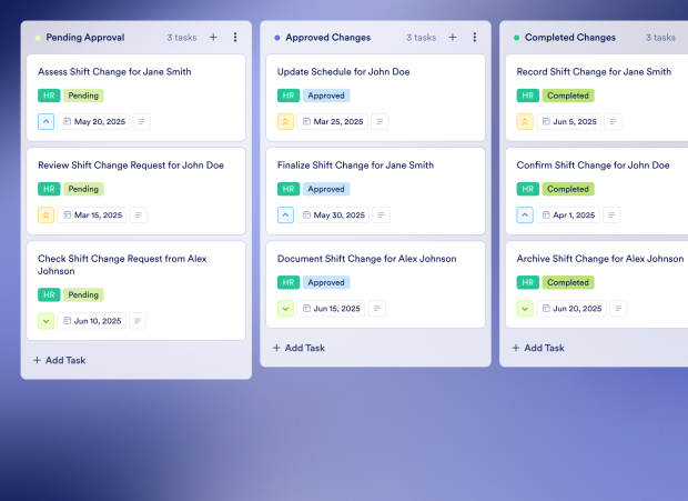 Weekly Shift Schedule Template Thumbnail