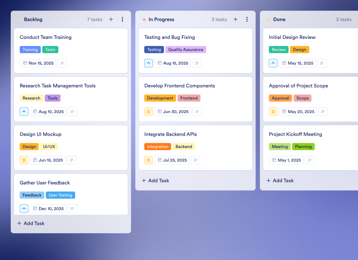 Work Allocation Board Template | Jotform