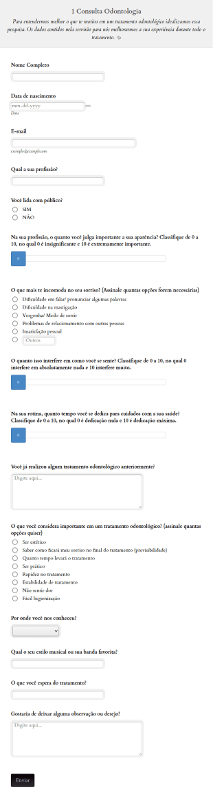 1 Consulta Odontologia