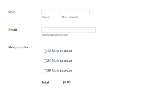 Abonnement à La Salle De Sport Paiements PayPal