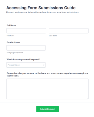 Accessing Form Submissions Guide