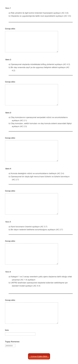 Adalet Testi Ve Anket Becerileri Form Template