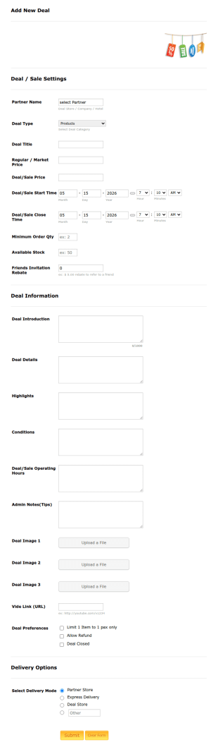 Negotiation Sales Form Template