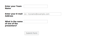 Adobe Sales Conference 2020 Form Template