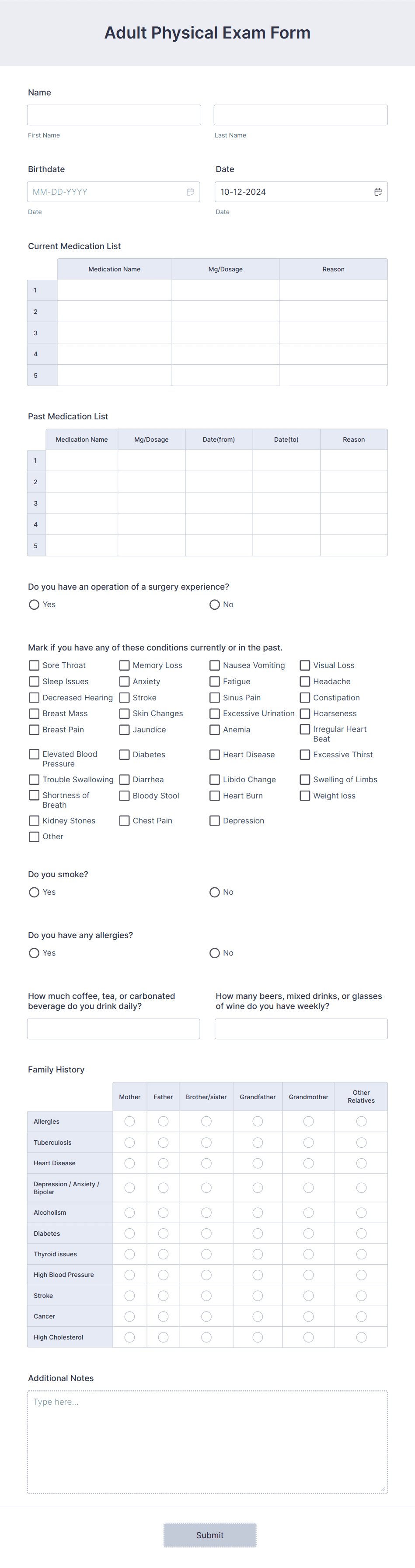 40+ Exam Forms | Jotform 40-exam-forms-jotform