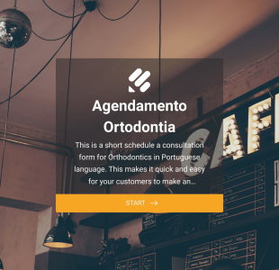 Agendamento Ortodontia Form Template