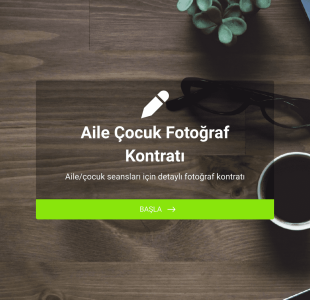 Aile Ve Çocuk Fotoğraf Kontratı Form Template