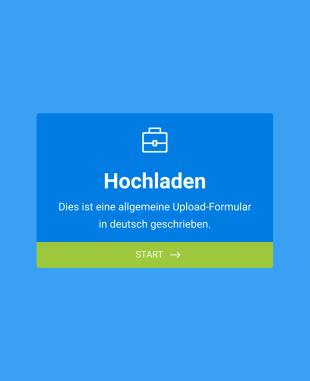 Allgemeines Datei Upload Formular Form Template
