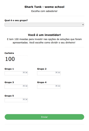 Allocation Form