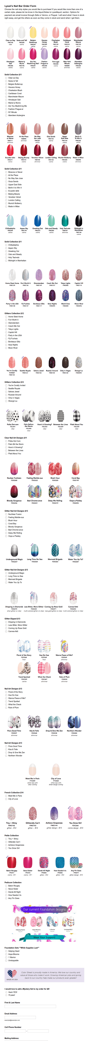 Alyssa Cs Form Template