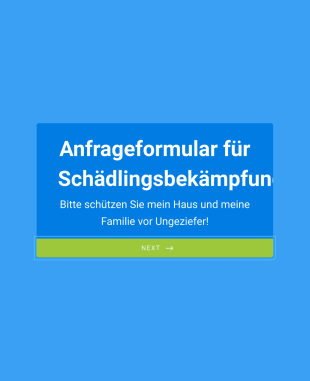 Anfrageformular Für Schädlingsbekämpfungsdienste Form Template