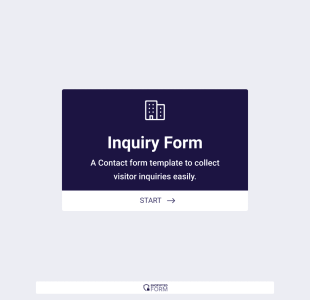 Anfrageformular Form Template