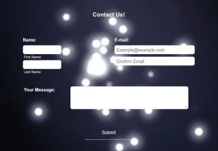 Animated Contact Form Template