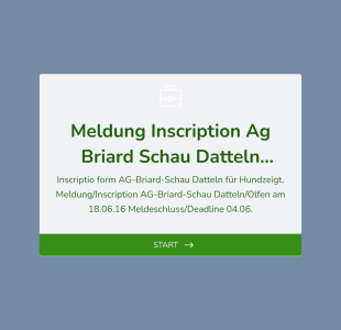 Anmeldeformular Für Hundeschau Form Template