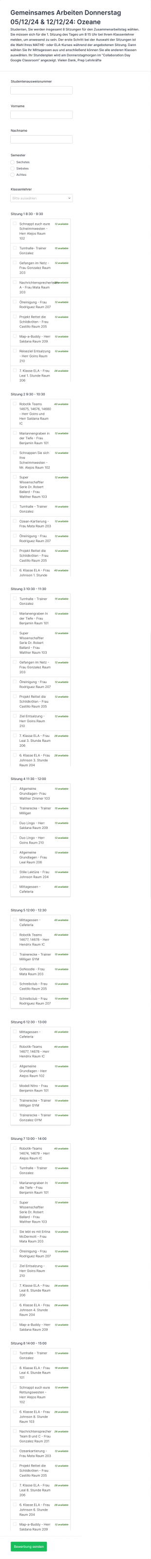 Anmeldeformular Für Konferenzen Form Template