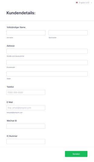 Anmeldeformular Für Neue Mitglieder Form Template