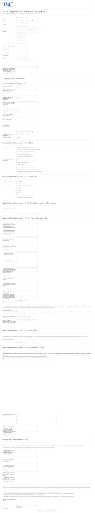 Anmeldeformular Für Webentwicklung Form Template