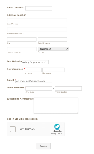 Antragsformular Für Händler Form Template