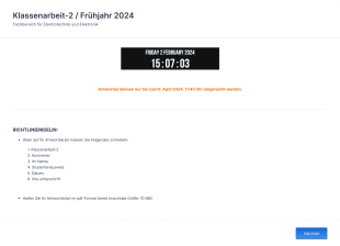 Antwortformular Für Die Übermittlung Von Antworten Auf Aufgaben Form Template