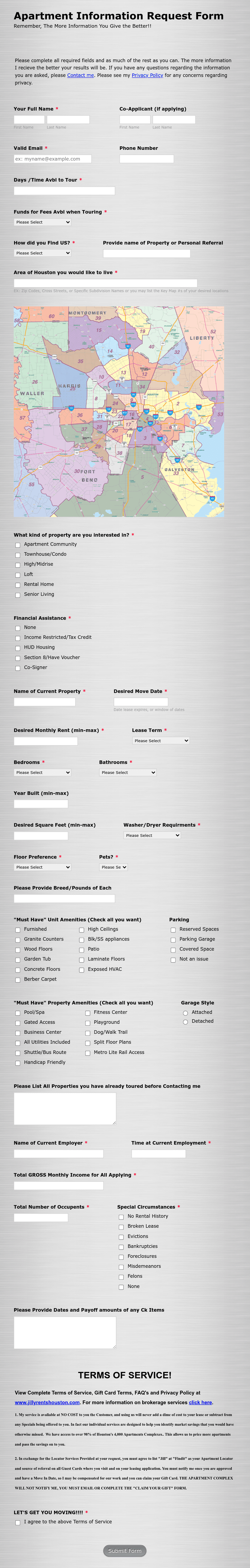 Apartment Information Request Form Template | Jotform apartment-information-request-form-template-jotform