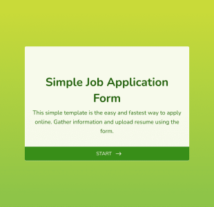 Aplicación A Puesto De Trabajo En Empresa De Agua Form Template