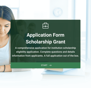 Sample Scholarship Application Form Form Template