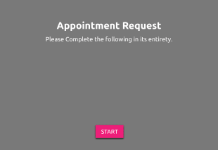 Appointment Request Form Dark And Responsive Form Template