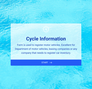 Araç Kayıt Form Template
