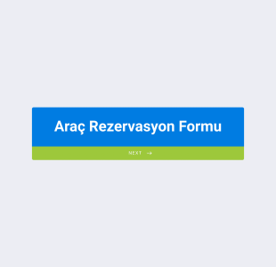 Kiralık Araç Rezervasyon Form Template