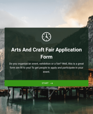 Arts And Craft Fair Application Form Template
