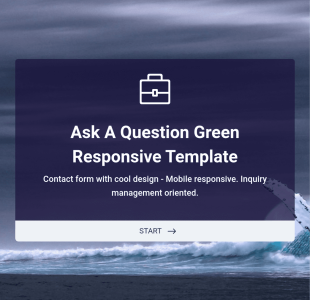 Ask A Question Template