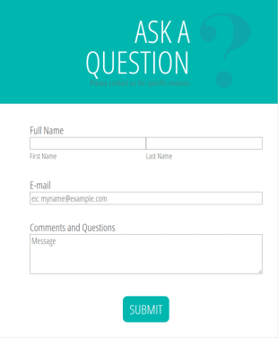 Ask A Question Template