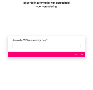Beoordelingsformulier Van Gereedheid Voor Verandering Form Template