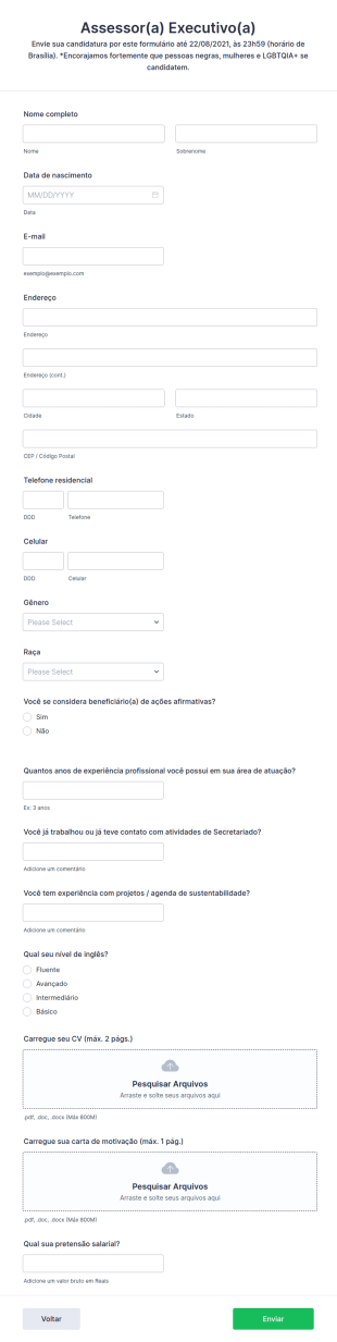 Assessor(a) Executivo(a)