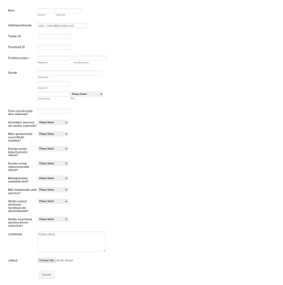 Asunnon Ostokaavake Uutta Kotia Etsivälle Form Template