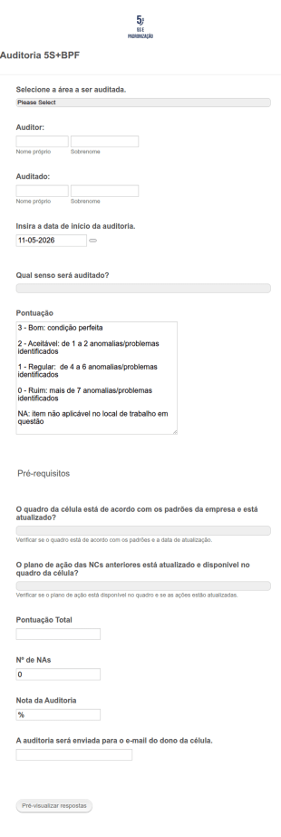Auditoria 5S ARG