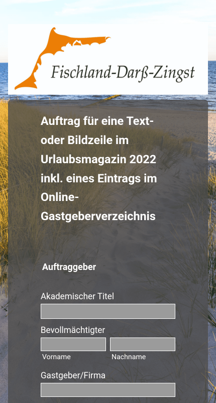 Auftrag für Text und Bildzeilen im Urlaubsmagazin 2022
