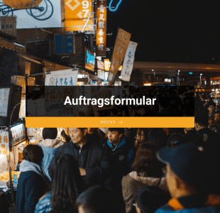 Auftragsformular Form Template
