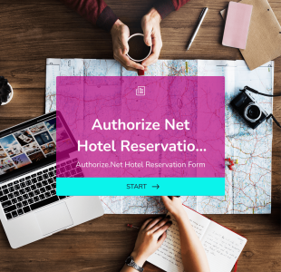 Authorize.Net Otel Rezervasyon Form Template