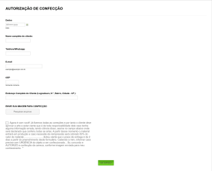 Autorização De Confecção