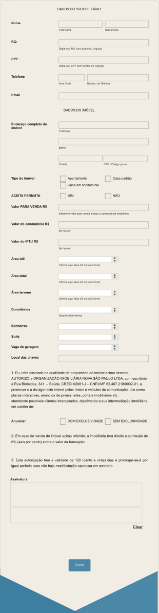 Autorização De Publicidade NOVASP