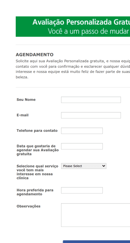 Avaliação Personalizada