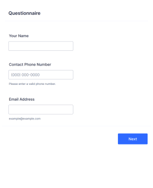 Bank Enrollment Form Template