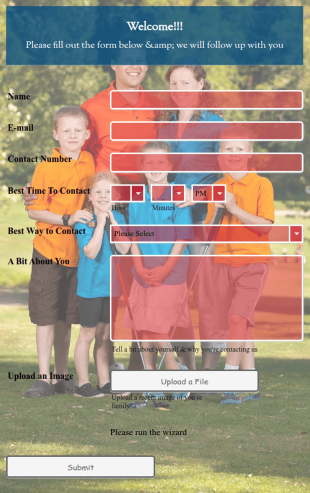 Basic Contact Form Template