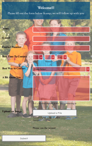 Basic Contact Form Template