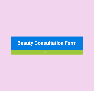 Beauty Consultation Form Template
