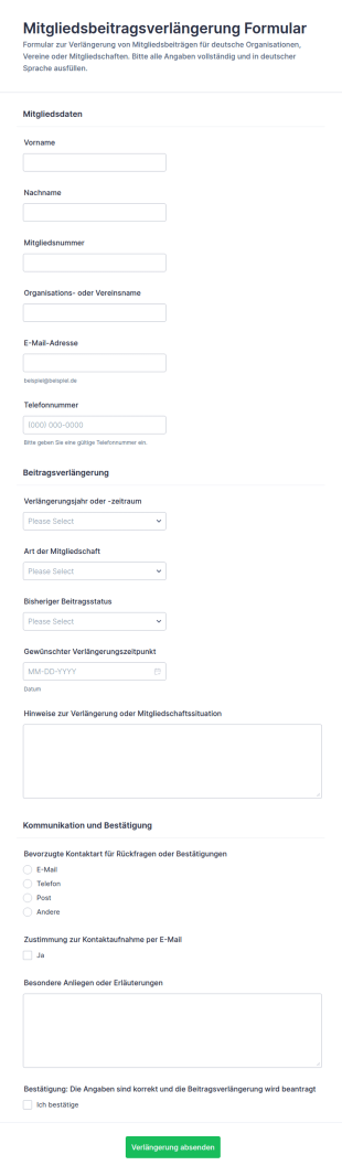 Beitragsrückzahlung Für Die Mitgliedschaft