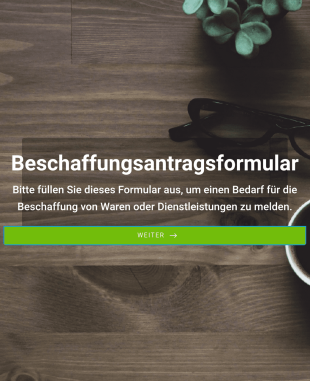 Beschaffungsantragsformular