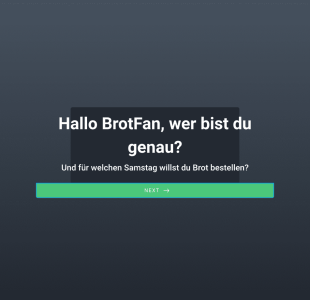 Bestellformular Für Brot